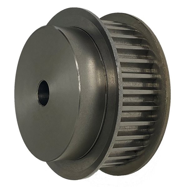 B B Manufacturing 34-8MX21-6FS6SS, Timing Pulley, Stainless Steel 34-8MX21-6FS6SS